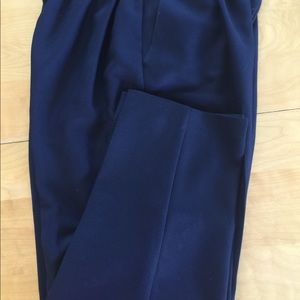 NWOT Alfred Dunner Navy Slacks 16